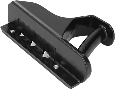 WALFRONT Coupe-bordure pour Plaques de Plâtre ABS, Acier à Haute Teneur en Carbone, Coupe Rapide à 45 Degrés, Chanfreinage pour Plaques de Plâtre, Plan à Main, Raboteuse pour le Travail du Bois,