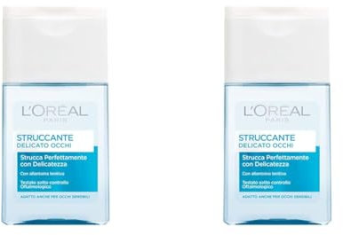 L'Oréal Paris Struccante Occhi Delicato 125 ml (Confezione da 2)