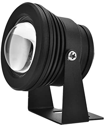 Mrisata Underwater LED Spotlight with Remote Control, 12V 10W RGB Color Changing Submersible LED Lamp, Bright Lighting Underwater Pond Lights for Aquariums, Pool, Underwater
