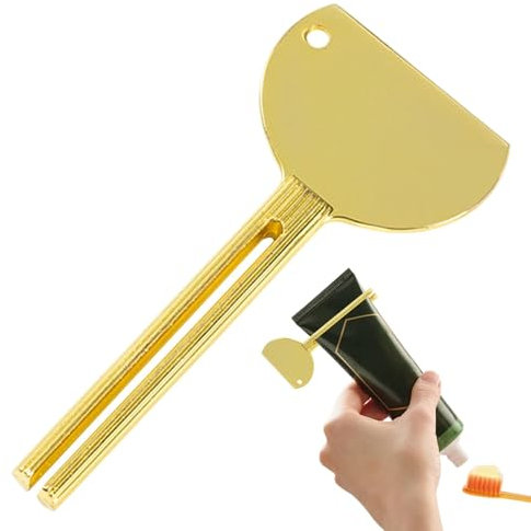 Spremidentifricio,Spremidentifricio manuale - Spremitore manuale a rulli per tubi,Dispenser spremitore per tubi di dentifricio in metallo per risparmiare vernice per creme detergenti per il viso e den