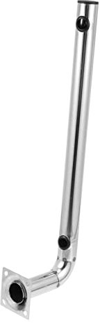 Angoily Support De Montage en Acier Inoxydable Matériel De Montage Poteau De Montage Monture à Poteaux De Plein Air Monter Support D'installation D'antenne Couleur Aléatoire