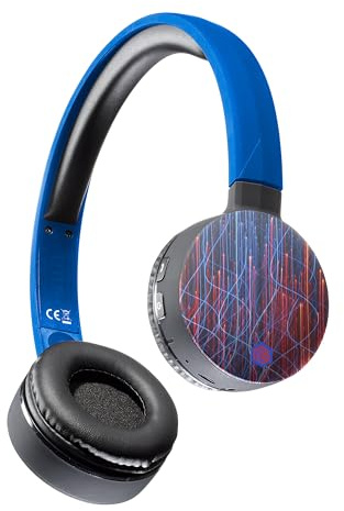 Music Sound | HEADBAND Bluetooth | Cuffie on Ear Bluetooth Archetto Estendibile - PlayTime 16h - Fantasia Energy
