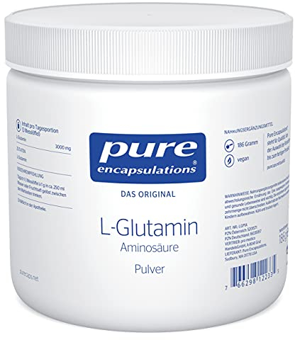 Pure Encapsulations - L-Glutamin Pulver - 186 Gramm