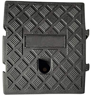 Car Lift Ramp, Car Sidewalk Ramp, Portable Anti-Slip PVC Handrail for , Can Be Used as Wheelchair Ramp, Threshold Ramp, Motorcycles, Scooters