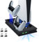 Mcbazel Vertikaler Kühler- und Ladeständer für PS5, multifunktionaler LED-Kühlständer mit Ladestation für 2 Controller für PS5-Konsole UHD/Digitale Edition, Schwarz(Nicht für PS5 Slim/Pro)