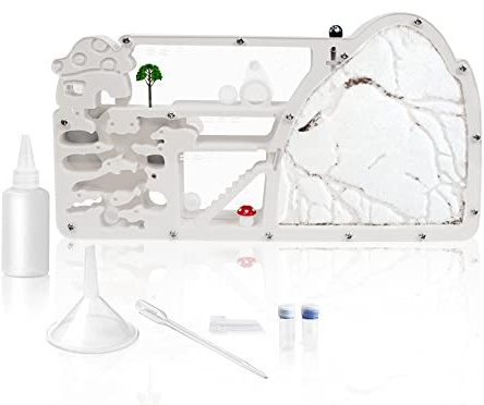 Ant Castle Farm - Live Ant Colony Observation Kit & Science Learning Habitat for Kids