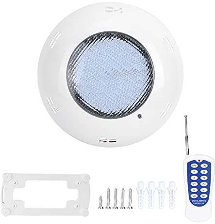 Topyond Schwimmbadbeleuchtung 45 W 460 LED Schwimmbad-Wandleuchte – IP68 wasserdichte Unterwasserbeleuchtung – AC 12 V Pool-LED-Leuchten Für Eingelassene Oberirdische Pools