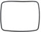 Oven Door Seal with Original Code 8996619260491 899661926049/1 8996619143176 899661914317/6 for AEG for Electrolux for Zanussi - Rubber Gasket with 4 Hooks - MADE IN EU - Warranty 10 Years - MONTERAL