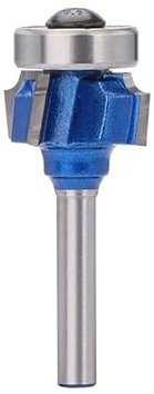 1pc Wood Milling Cutter Chamfer End Mill Corner Rounding Router Bits 6mm Shank Engraving Bit For Woodworking ( Color : R2 )