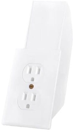 Caja fuerte con enchufe de pared oculto, enchufe eléctrico seguro con solución de almacenamiento de bloqueo con llave, escondites de pared para dinero, escondite