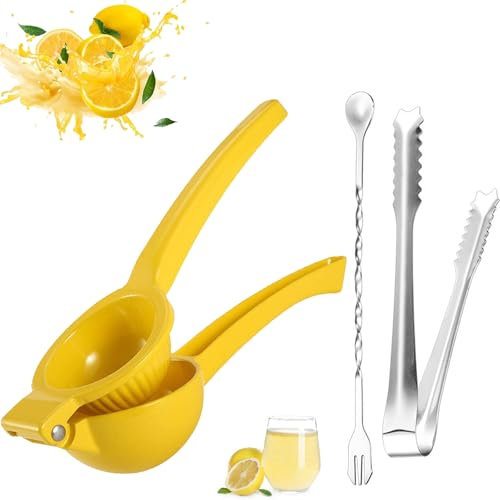 3 PCS Lime Squeezer, Lemon Squeezers, Lemon Juicer Hand,Manual Juice Squeezer for Lime, Ideal for Lemonade, Cocktails, and Citrus Juicing at Home or Bar