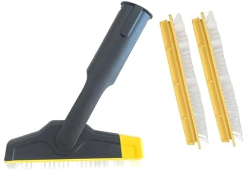 Kit de brosses à joints pour Kärcher for nettoyeurs vapeur SC1, SC2, SC3, SC4 et SC5, avec 2 brosses de rechange, compatible avec les modèles EASYFIX Deluxe, outil de nettoyage des joints de carrelage