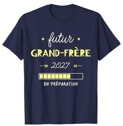 Enfant Futur Grand Frère 2027 Annonce Grossesse Bébé Fratrie T-Shirt
