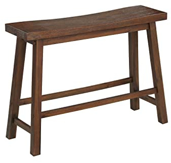 Boraam Bench, Wood, Chestnut, 24-Inch