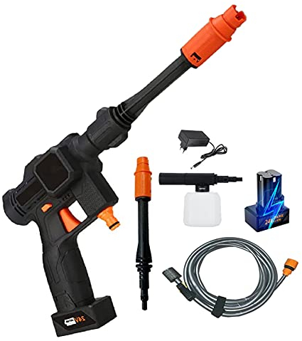 GJXJY Nettoyeur Haute Pression Fonction Auto-amorçante, ​avec Buse Multifonction pour Voitures Jardins Travaux De Nettoyage De Fenêtres