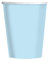 Amscan 9915403-211-66 - Pastel Blue Eco-Friendly Recyclable Paper Party Cups - 8 Pack