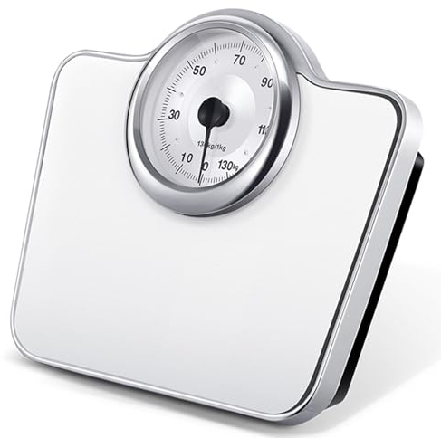 Escala Mecanica, Báscula Mecánico De Baño, Peso De Medición De Hasta 136kg, Fácilmente Legible, For Escuelas, Gimnasios Y Centros Médicos Balanzas