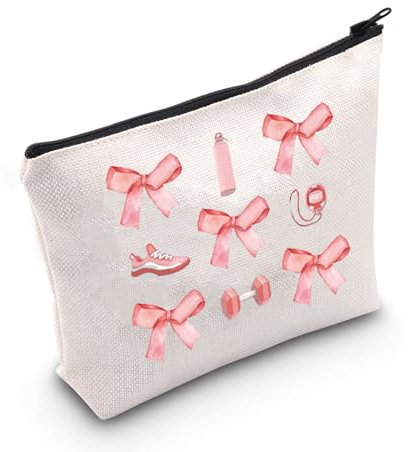 JNIAP Gym Pump Cover Gift Coquette Workout Cosmetic Bag Gym Girl Gift, Coquette Workout Bag