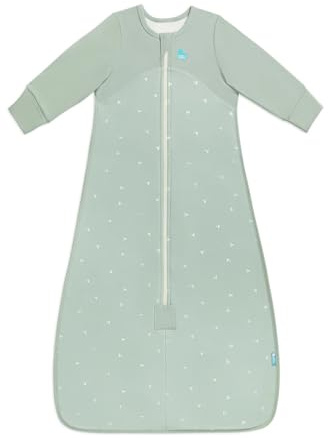 Love To Dream™ Sleep Bag, 18-36 Months - Twigs Olive | Long Sleeve, Wearable Blanket | Built-In Quilt | 1.5 TOG Ideal for All-Year Use (18–22°C) | Machine Washable Cotton Fleece & Double Zip