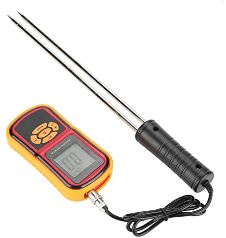 YWBL-WH GM640 Fuktmätare, Noggrann Mätning Av Temperatur och Luftfuktighet, LCD-bakgrundsbelysning, Celsius & Fahrenheit, Multifunktionella Funktioner, Tydlig Avläsning, Heltäckande Design, för