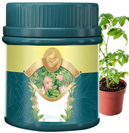 Fertilizzante e Concime per Piante e Fiori - Fertilizzante in Polvere per Fiori da 500 Grammi | Nutriente Radici Dei - Adatto Per Interno, Esterno, Giardino, Cortile, Cactus, Vegetali E Orchidea