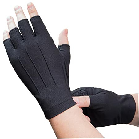 iNszkoos Estivi Guanti da Guida per Uomini e Donna, UV Protezione Solare Guanti Mezze Dita, Guanti da Ciclismo, Touch Screen Guanti per Outdoor Equitazione Guida, Arrampicata, Escursionismo Campeggio