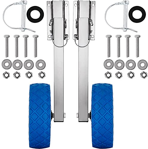 VEVOR Boat Transom Launching Wheel Dolly Stainless Steel For Inflatable Boat