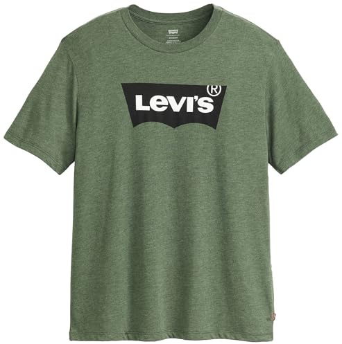 Levi's Graphic Crewneck Tee T-shirt, Core Bw Tri-blend Sycamore, XS Uomo