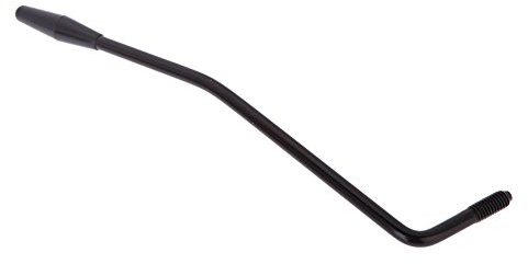 Tumintu 6mm Metall Tremolohebel Jammerhaken mit Spitze fuer E-Gitarre (schwarz)