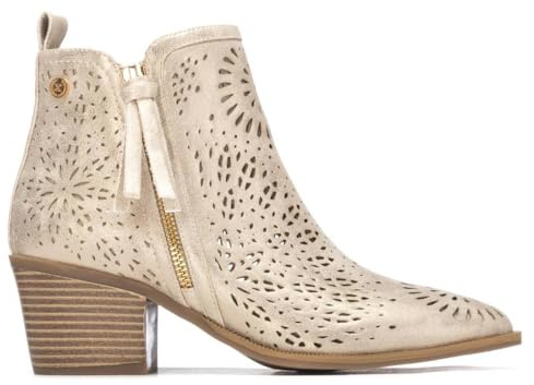 XTI - Botas Camperas Mujer - Calzado Cómodo y Versátil - Moda casual