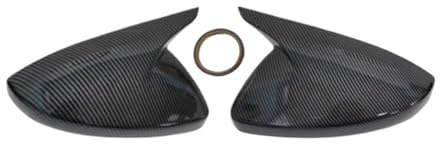 Calotte Specchietto Per Peugeot 208 308 408 508 307 308 2008 4008 5008 2013-2023 Porta Laterale Ala Copertura Dello Specchio Retrovisore Caps Side Mirror Cap(Carbon fiber pattern)