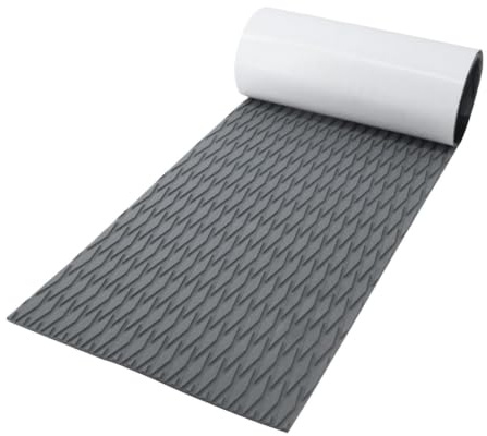 Skimbräda Traction Pads Halkfri Vattentät Självhäftande Däckmatta | 60 X 19 Cm Båtmatta För Vattenskidåkning Fiske Abborre Tonfisk Offshore Inshore Hav Och Wakeboard