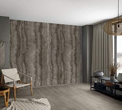 marburg Steintapete Anthrazit Steinoptik Marmor Modern für Schlafzimmer Wohnzimmer oder Küche 100% Made in Germany PREMIUM QUALITÄT 2,70m x 1,59m 32549