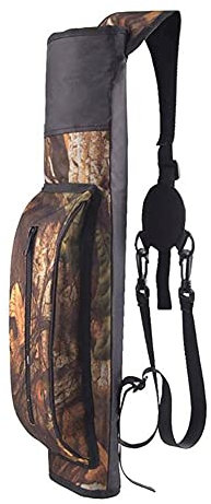 AFuex Bogenköcher-Rückenköcher Rückenköcher für Outdoor-Jagd, Schießen Zielübungen,Camo