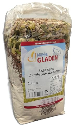Lembecker Kernebrot - Backmischung 1000g - Selbstbacken mit Rezept