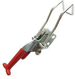 Holibanna 1 Pièce pince à bascule bureautique accessoires clips de fixation Verrouillage de casier fixation portail door lock basculer le loquet pince à loquet sauterelle verticale