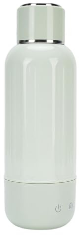 Fdit Carampe Elettrico da Viaggio, Piccolo Bollitore Elettrico Portatile, Riscaldatore di Caldaie Ricaricabile Ricaricabile a Cordone da 500 Ml con 5 Temperatura, Ideale per Viaggi, (GREEN)