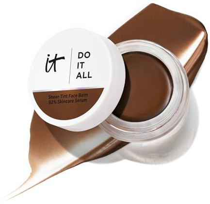 iT Cosmetics Do It All Sheer Tint Face Balm, Hyaluronic Acid & Peptides