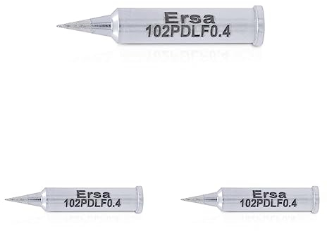 ERSA Dauerlötspitze, bleifrei, 0,4mm bleistiftspitz für ERSA I-CON (Packung mit 3)
