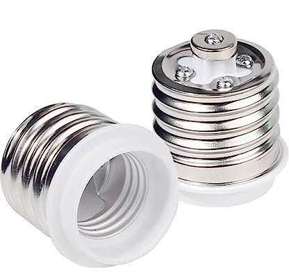Convertisseur de douille de lampe, adaptateur de douille, adaptateur de douille E40 à E27 E40 à E26 Ampoule LED Prolonger la prise Adaptateur de lampe Convertisseur de support de douille de base Conve