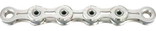 Fahrrad Kette, KMC Fahrradkette, X11 SL Ti-N Silver, 1/2 x 11/128, 118 Glieder, 11-fach, leicht, silber