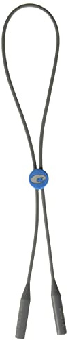 Costa Del Mar Sunglasses and Glasses Strap, Costa Bowline Silicone Retainer, Grey/Blue, 19in