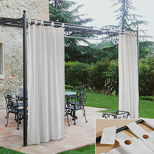 Morbidissimi – Tenda Gazebo Idrorepellente e Resistente, Tenda da Esterno 140x270 cm Per Gazebo, Dotata di Passanti Con Chiusura A Bottone, 100% Made in Italy - Bianco