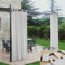 Morbidissimi – Tenda Gazebo Idrorepellente e Resistente, Tenda da Esterno 140x270 cm Per Gazebo, Dotata di Passanti Con Chiusura A Bottone, 100% Made in Italy - Bianco