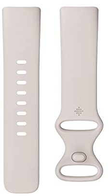 Fitbit Charge 5, Infinity Band,Lunar White,Large