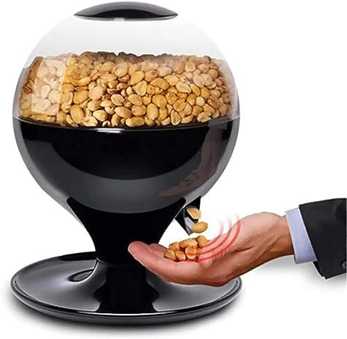 MOUNW Automatic Candy Dispenser, Touch Activated Sweets Dispenser Machine, Can Hold 1000ml Capacity, Food Grade ABS, PC Material, for Gumballs and Nuts or Snacks, Kids Lovely Gift