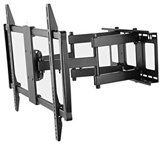 Support Mural TV pour la Plupart des téléviseurs de 75 à 98 Pouces, Mur pour téléviseur avec Bras articulés, Conception Centrale Parfaite, jusqu'à Vesa00x600 mm et Mur TV de 176 LB