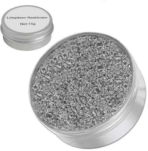 15g Nettoyeur de Panne à Souder,Pointe de Soudure Nettoyant Pointe,Pointe de Soudure Pâte Propre,Nettoyant Sans Plomb pour Pointes de Fer à Souder,pour Nettoyer et Réparer les Pannes de Fer à Souder