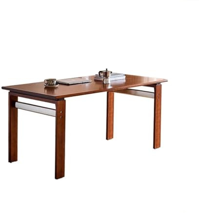 LUZZILE Mesa De Jantar Nordic Thickened Cherry Wood Dining Table Home Workbench Large Plate Restaurant Diner Table