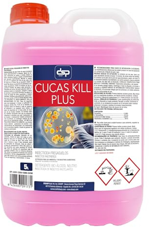 DISARP Insecticida Fregasuelos, Elimina Hormigas, Cucarachas y Arañas, Efecto Preventivo 15 Días, Aroma Neutro